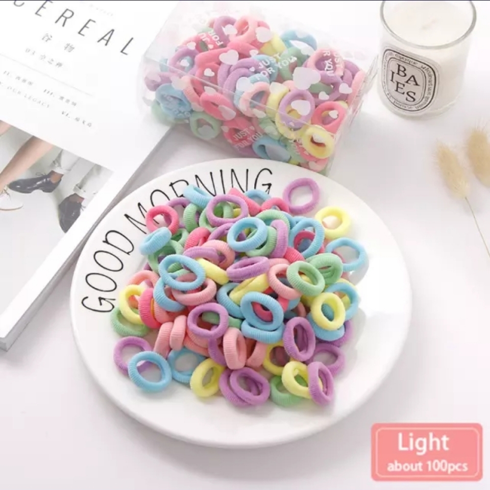 100pcs Hair ties